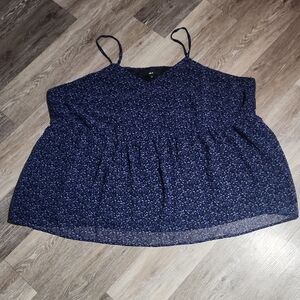 Ellos Navy Blue Women's Camisole